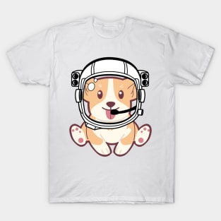 Space Corgi - The Cool Astronaut Puppy! T-Shirt